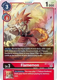 Flamemon (BT7-008 R) [Next Adventure]