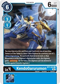 KendoGarurumon (BT7-022 C) [Next Adventure]