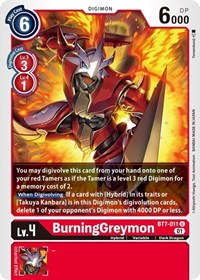 BurningGreymon (BT7-011 U) [Next Adventure]