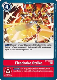 Firedrake Strike (BT7-093 U) [Next Adventure]