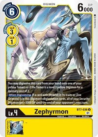 Zephyrmon (BT7-036 U) [Next Adventure]