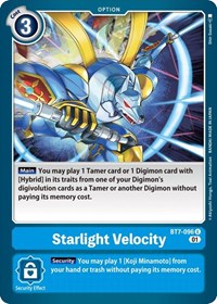 Starlight Velocity (BT7-096 U) [Next Adventure]