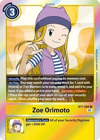 Zoe Orimoto (BT7-088 R) [Next Adventure]