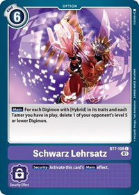 Schwarz Lehrsatz (BT7-108 C) [Next Adventure]