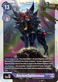 AncientSphinxmon (BT7-078 R) [Next Adventure]