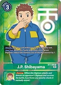 J.P. Shibayama (Box Topper) (BT7-089 R) [Next Adventure]