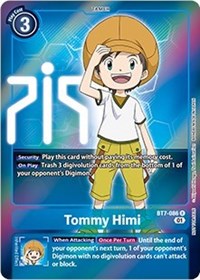 Tommy Himi (Box Topper) (BT7-086 R) [Next Adventure]