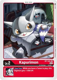 Kapurimon (BT7-001 U) [Next Adventure]