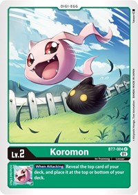Koromon (BT7-004 U) [Next Adventure]