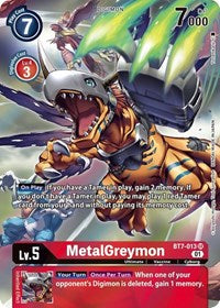 MetalGreymon (Alternate Art) (BT7-013 SR) [Next Adventure]