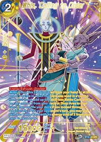Whis, Calling to Order (SPR) (BT16-131) [Realm of the Gods]