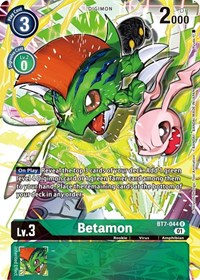 Betamon (Alternate Art) (BT7-044 R) [Next Adventure]
