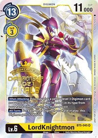 LordKnightmon (2021 Championship Finals Event Pack Alt-Art Gold Stamp Set) (BT5-045 SR) [Battle of Omni]