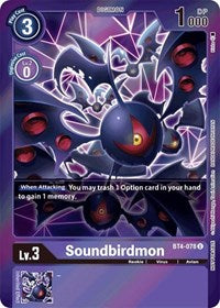 Soundbirdmon (Event Pack 2) (BT4-078 U) [Great Legend]