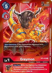 Greymon (Event Pack 2) (BT5-010 U) [Battle of Omni]