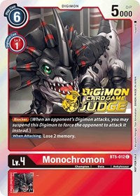 Monochromon (Judge Pack 1) (BT5-012 C) [Battle of Omni]