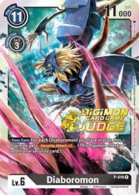 Diaboromon - P-016 (Judge Pack 1) (P-016 P) [Digimon Promotion Cards]