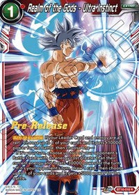 Realm of the Gods - Ultra Instinct (BT16-018) [Realm of the Gods Pre-Release Cards]