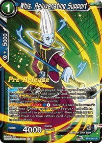 Whis, Rejuvenating Support (BT16-040) [Realm of the Gods Pre-Release Cards]
