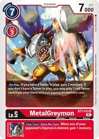 MetalGreymon (BT7-013 SR) [Next Adventure]