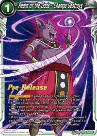 Realm of the Gods - Champa Destroys (BT16-069) [Realm of the Gods Pre-Release Cards]