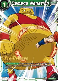 Damage Negation (BT16-070) [Realm of the Gods Pre-Release Cards]