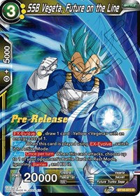 SSB Vegeta, Future on the Line (BT16-077) [Realm of the Gods Pre-Release Cards]