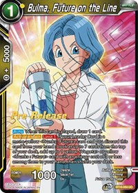 Bulma, Future on the Line (BT16-084) [Realm of the Gods Pre-Release Cards]