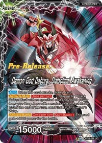 Dabura // Demon God Dabura, Diabolical Awakening (BT16-098) [Realm of the Gods Pre-Release Cards]