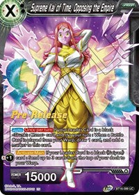 Supreme Kai of Time, Opposing the Empire (BT16-099) [Realm of the Gods Pre-Release Cards]
