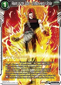 Realm of the Gods - Crimson Hero's Strike (BT16-125) [Realm of the Gods Pre-Release Cards]