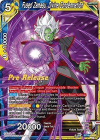 Fused Zamasu, Divine Condemnation (BT16-130) [Realm of the Gods Pre-Release Cards]