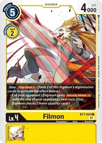Filmon (BT7-034 C) [Next Adventure]