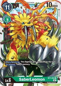 SaberLeomon (BT7-052 C) [Next Adventure]