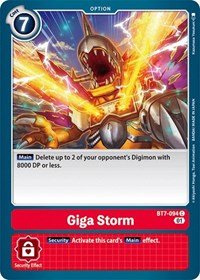 Giga Storm (BT7-094 C) [Next Adventure]