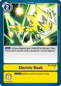Electric Rush (BT7-099 U) [Next Adventure]