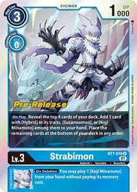 Strabimon (BT7-019 R) [Next Adventure Pre-Release Cards]
