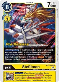 Stefilmon (BT7-039 U) [Next Adventure Pre-Release Cards]