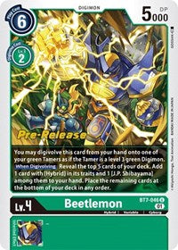 Beetlemon (BT7-046 U) [Next Adventure Pre-Release Cards]