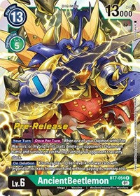 AncientBeetlemon (BT7-054 R) [Next Adventure Pre-Release Cards]