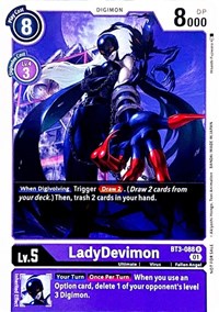 LadyDevimon - BT3-088 (Official Tournament Pack Vol.4) (BT3-088 R) [Release Special Booster 1.0]