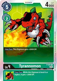 Tyrannomon (Official Tournament Pack Vol.4) (P-057 P) [Digimon Promotion Cards]