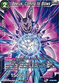Beerus, Coming to Blows (Tournament Pack Vol. 7) (P-367) [Tournament Promotion Cards]