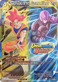 Son Goku & Hit, Supreme Alliance (Event Pack 08) (Alternate Foil) (BT10-145) [Tournament Promotion Cards]