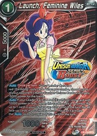Launch, Feminine Wiles (Event Pack 08) (Alternate Foil) (P-274) [Tournament Promotion Cards]