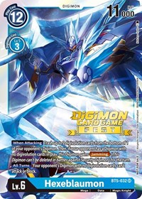 Hexeblaumon (Digimon Card Game Fest 2022) (BT5-032 SR) [Battle of Omni]
