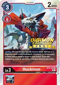 Huckmon (Digimon Card Game Fest 2022) (BT6-009 R) [Double Diamond]
