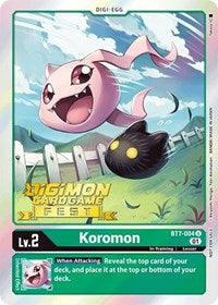 Koromon (Digimon Card Game Fest 2022) (BT7-004 U) [Next Adventure]