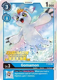 Gomamon - P-004 (Digimon Card Game Fest 2022) (P-004 P) [Digimon Promotion Cards]