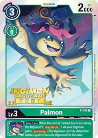 Palmon - P-032 (Digimon Card Game Fest 2022) (P-032 P) [Digimon Promotion Cards]